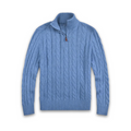 Moderner Half-Zip Herrenpullover mit Komfort – Elias
