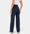Damen Stretchhose Elegant Hochtailliert Bequem Look – Alira