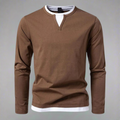 Minimalistischer Langarm-Pullover für eleganten Alltag – Edmund