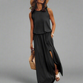 Farbenfrohes Sommerkleid mit lockerem Schnitt – Elisa