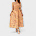 Blumenkleid mit femininer Silhouette für Damen – Amelia