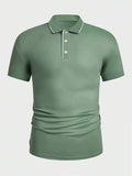 Klassisches Herren-Polohemd mit Stretch-Komfort – Elvoro