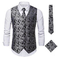 Viktorianische Weste mit Paisley-Muster & Steampunk-Charme – Franco