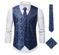 Viktorianische Weste mit Paisley-Muster & Steampunk-Charme – Franco