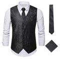 Viktorianische Weste mit Paisley-Muster & Steampunk-Charme – Franco