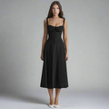 Elegantes Bustierkleid mit Taillenschnitt für Damen – Sophie