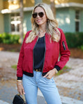 Trendige Damen-Bomberjacke für urbane Looks – Zoey