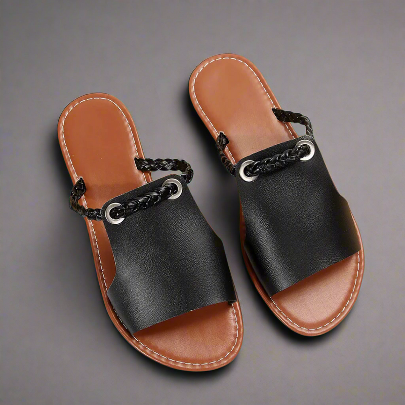 Bequeme Damen Sandalen aus Premium-Material für Sommer – Elviana