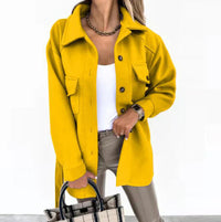 Modische Damen Winterjacke mit Struktur und Farbe – Alvessa
