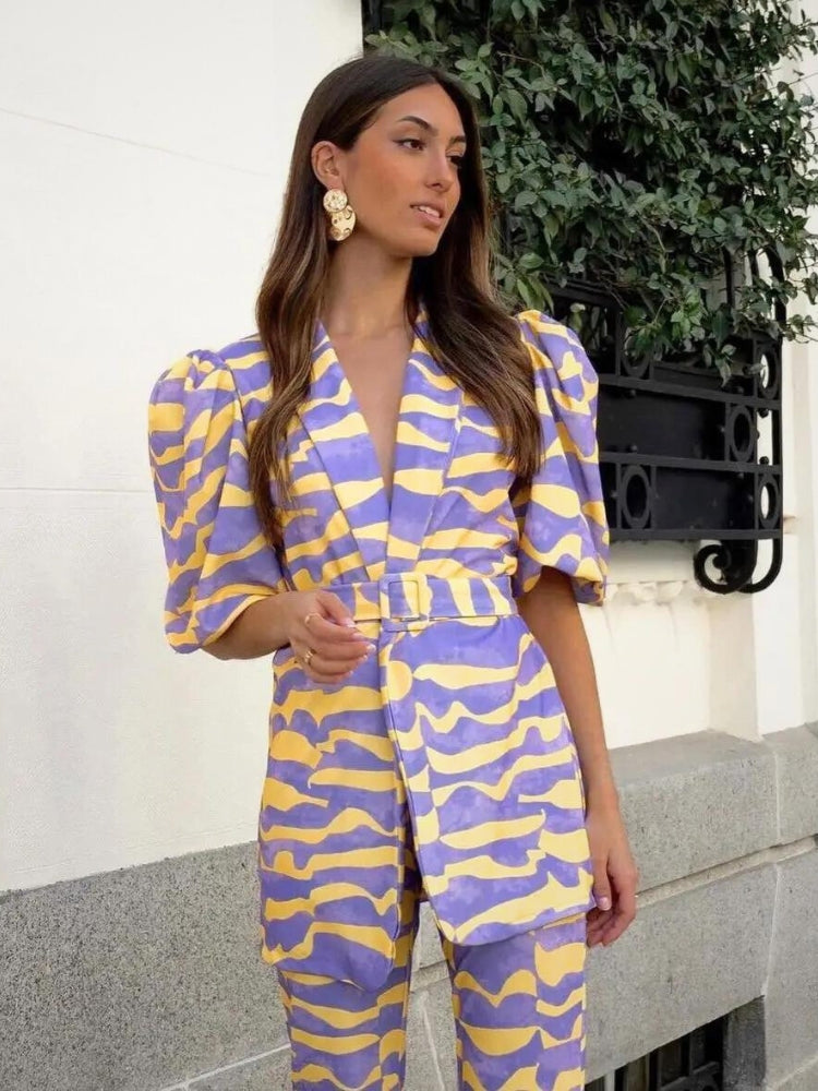 Damen Jumpsuit Elegant V-Ausschnitt Weit Bequem – Loraya