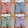 Baumwoll-Shorts Damen Leicht und Bequem – Livia