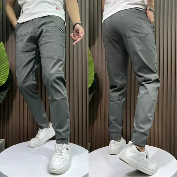 Herren Cargohose Stretch Komfortabel Modern Slim-Fit - UrbanFlex