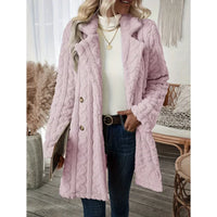 Warmer Damen Strickmantel mit femininem Schnitt – Lurevia