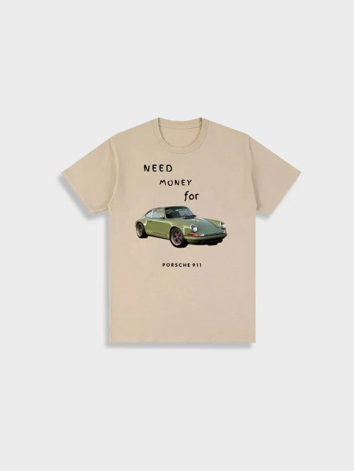 Hochwertiges Baumwoll-T-Shirt für Auto-Fans – Lukas