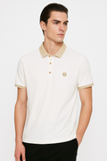 Polo-Shirt Herren Slim Fit mit beigem Kragen – Elegant & Stilvoll | Marzell