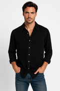Herren Leinenhemd Langarm – Elegant & Casual Look von Elvion