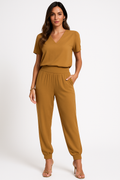 Zweiteiler Damen Set Bluse & Hose Elegant Komfort – Mavira