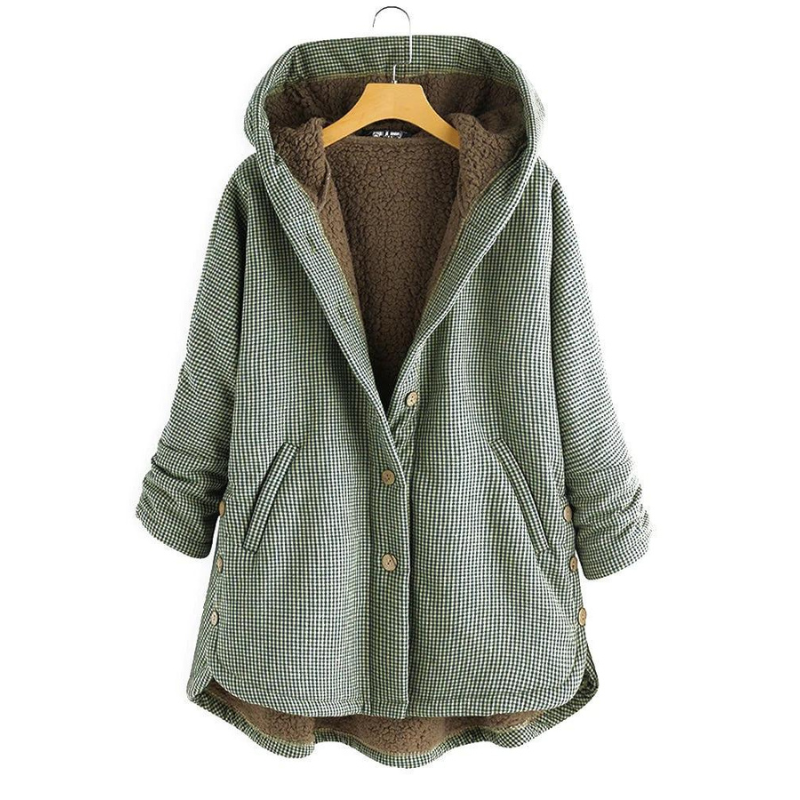Stylische Kapuzenjacke für Komfort und Wärme – Cornelia