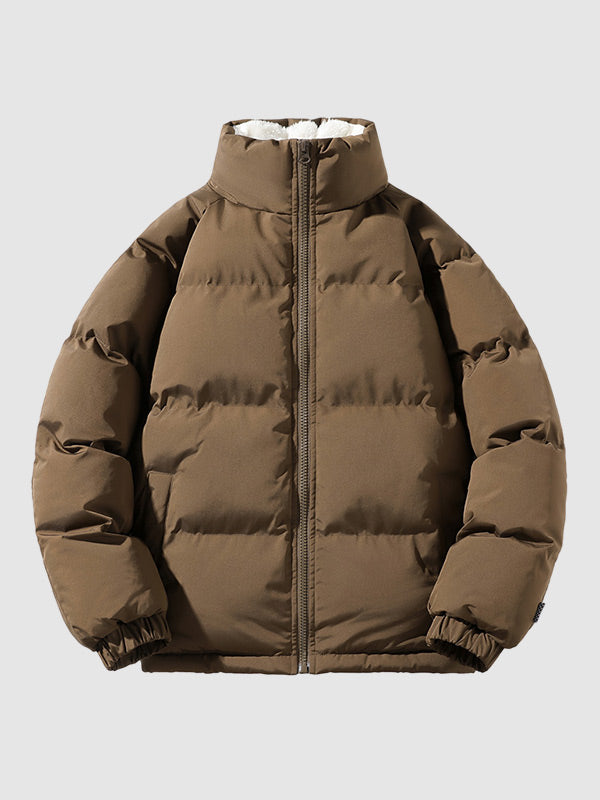 Stylische warme Winterjacke mit Fleece-Futter – Tobias