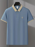 Polo Shirt Herren Elegant Slim Atmungsaktiv – Matteo