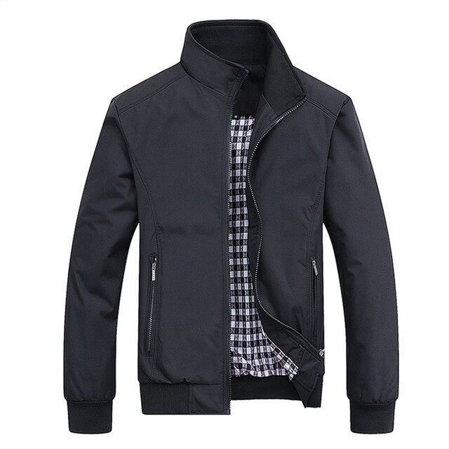 Elegante Herrenjacke mit Kragen für jede Jahreszeit – Marco