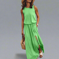 Farbenfrohes Sommerkleid mit lockerem Schnitt – Elisa