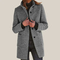 Damen Oversize Wintermantel Wasserdicht Elegant – Maily