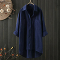 Oversize Damenbluse mit luftigem Schnitt und Stil – Feloria