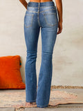 Damen Skinny Jeans High Waist Stretch Denim – Amelie