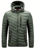 Herren Winterjacke mit Kapuze – Tobias