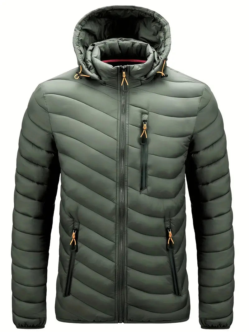 Herren Winterjacke mit Kapuze – Tobias