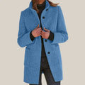 Damen Oversize Wintermantel Wasserdicht Elegant – Maily