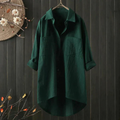 Oversize Damenbluse mit luftigem Schnitt und Stil – Feloria
