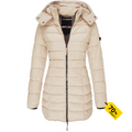 Daunenjacke mit Kapuze Damen für Winter – Novalya
