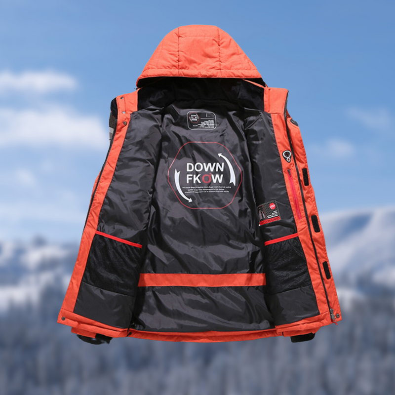 Herren-Winterparka mit Isolierung für Outdoor-Abenteuer – Lukas