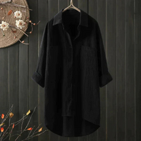 Oversize Damenbluse mit luftigem Schnitt und Stil – Feloria