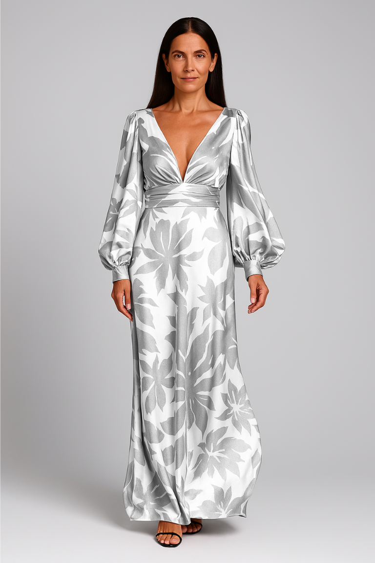Elegantes Damenkleid figurbetont bequem vielseitig – Seraluna