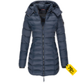 Daunenjacke mit Kapuze Damen für Winter – Novalya