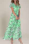 Sommerkleid Damen luftig leicht pink elegant – Amelie