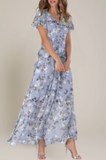 Sommerkleid Damen luftig leicht pink elegant – Amelie