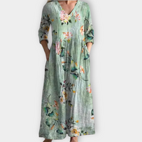 Sommerkleid im Boho-Stil mit weitem Schnitt – Yara