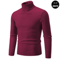 Herren Rollkragenpullover aus Strick für Winter – Enzo