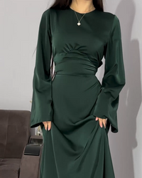 Maxi Damenkleid mit Korsett-Design – Emilia
