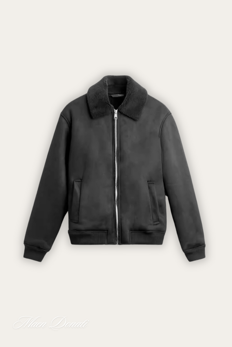 Warme Winter-Bomberjacke mit modernem Design – Lukas