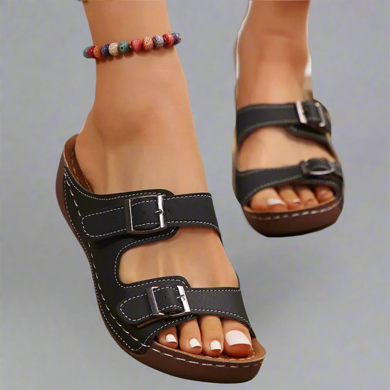 Bequeme Damen Wedge-Sandalen für Sommer und Alltag – Meliora
