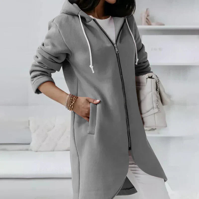 Damen Übergangsjacke Elegant Vielseitig Wetterfest – Liora