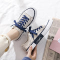 Bequeme Canvas-Sneaker für Damen mit sportlichem Design – Mia