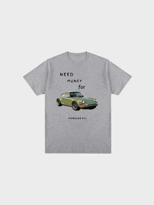 Hochwertiges Baumwoll-T-Shirt für Auto-Fans – Lukas