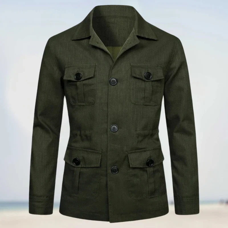Lange Winterjacke für Herren mit vielen Taschen – Harro