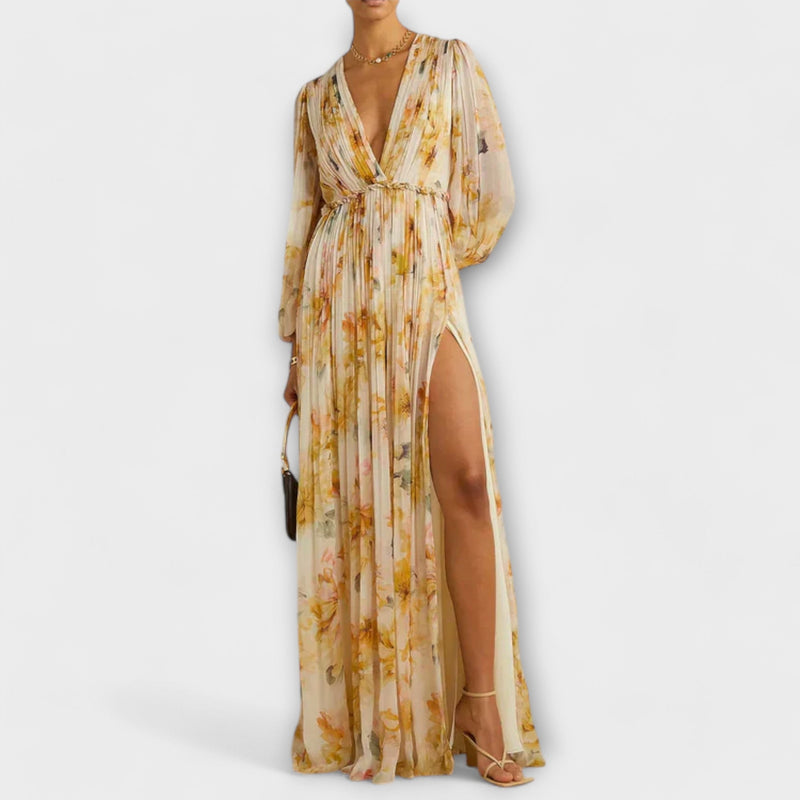 Elegantes Kleid Damen Modern Alltag Figurbetont Komfort – Veranira